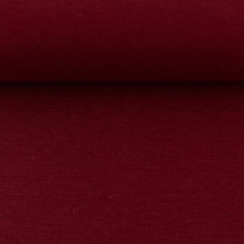 Preview: 65 cm Swafing Vanessa Baumwoll Jersey Uni Burgundy Dunkel 339